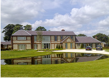 Elspeth Beard Architects - Flint&Brick House - Sussex