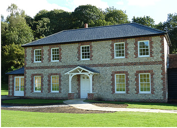 Elspeth Beard Architects - Flint&Brick House - Surray