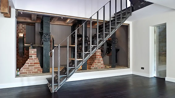 Elspeth Beard Architects - Mill Conversion - construction