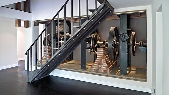 Elspeth Beard Architects - Mill Conversion - construction